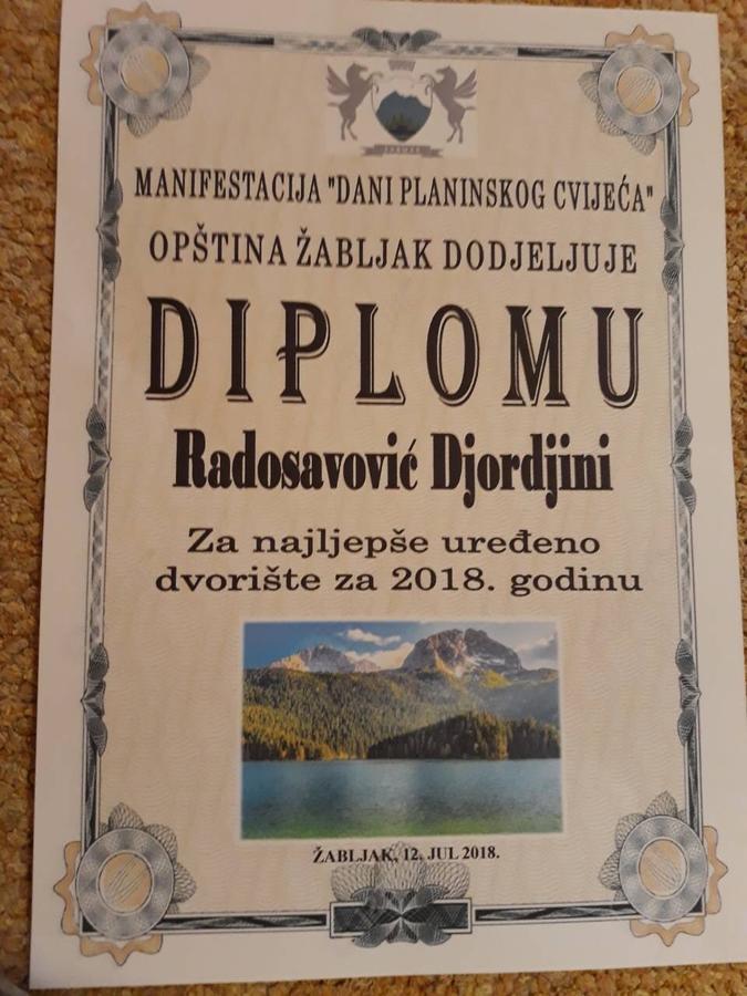 Vila Krismark Žabljak Dış mekan fotoğraf